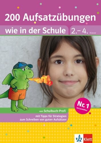 Usemann, Kirsten Klett 200 Aufsatzübungen wie in der Schule: Deutsch 2. - 4. Klasse (Die kleinen Lerndrachen)