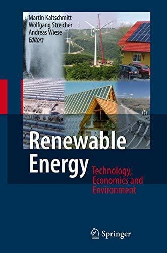 Wiese, Andreas Renewable Energy: Technology, Economics and Environment