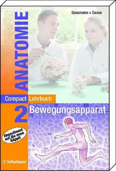 Sasse, Dieter CompactLehrbuch der gesamten Anatomie, 4 Bde., Bd.2, Bewegungsapparat
