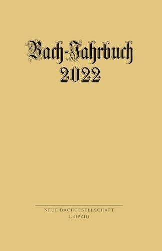 Wollny, Peter Bach-Jahrbuch 2022