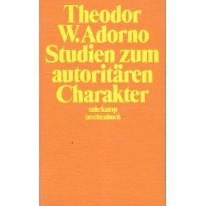 Weinbrenner, Milli Studien zum autoritären Charakter (Suhrkamp Taschenbücher)