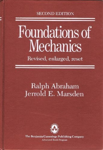 Marsden, Jerold E Foundations Of Mechanics