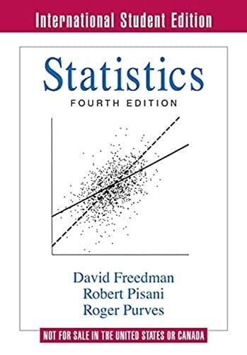Purves, Roger Statistics: International Student Edition