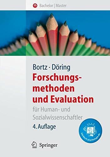 Döring, Nicola Forschungsmethoden und Evaluation für Human- und Sozialwissenschaftler: Limitierte Sonderausgabe (Springer-Lehrbuch)
