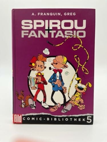 Greg Spirou & Fantasio: Das Nest im Urwald; Der Plan des Zyklotrop; QRN ruft Bretzelburg (BILD Comic-Bibliothek)