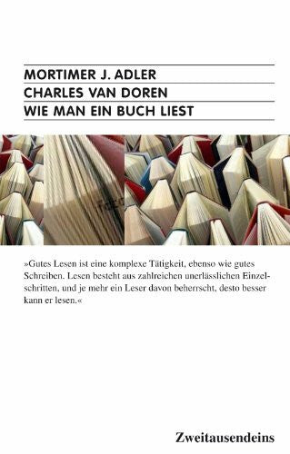 Osthelder, Xenia Wie man ein Buch liest.