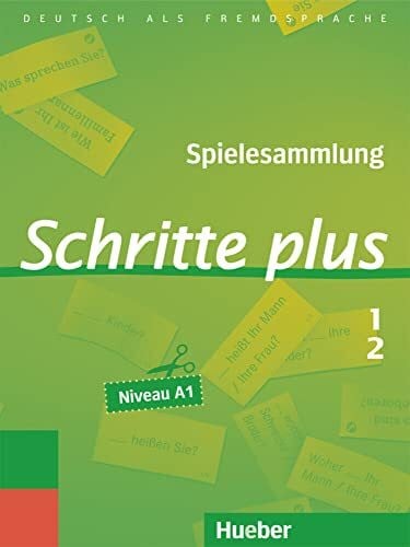 Klepsch, Cornelia Schritte plus 1+2: Deutsch als Fremdsprache / Spielesammlung zu Band 1 und 2