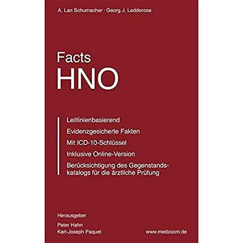 Karl-Joseph Paquet (Hrsg.) Facts HNO: Das neue medizinische Nachschlagewerk