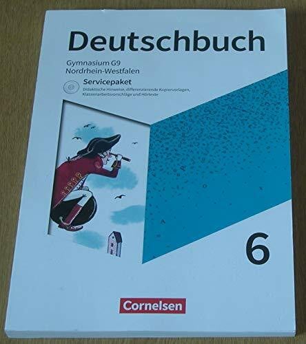 Andrea Wagener Deutschbuch Gymnasium G9 Nordrhein-Westfalen 6, Servicepaket.