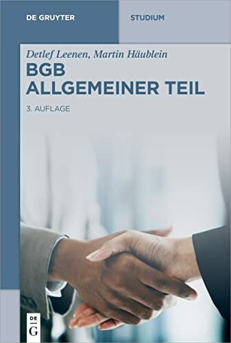 Häublein, Martin BGB Allgemeiner Teil (De Gruyter Studium)