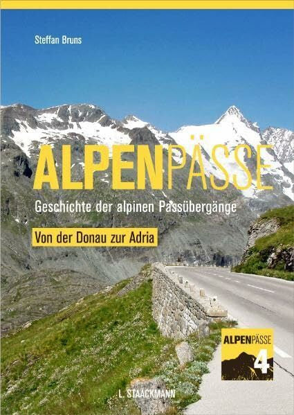 Bruns, Steffan Alpenpässe / Von der Donau zur Adria: Geschichte der alpinen Passübergänge - Band 4