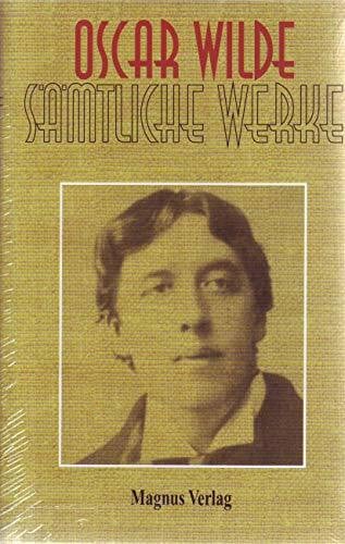 Wilde, Oscar Sämtliche Werke