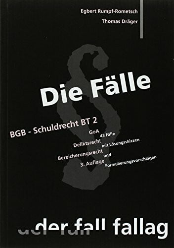 Dräger, Thomas BGB - Schuldrecht BT 2