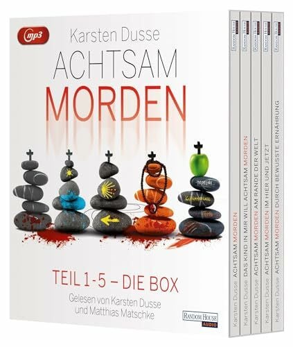 Dusse, Karsten Die große Achtsam morden Box: Achtsam morden – Das Kind in mir will achtsam morden – Achtsam morden am Rande der Welt – Achtsam morden im Hier und Jetzt – Achtsam morden durch bewusste Ernährung