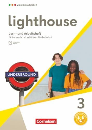 Wintgens, Olivia Lighthouse - Zu allen Ausgaben - Band 3: 7. Schuljahr: Lern- und Arbeitsheft - Mit digitalen Medien