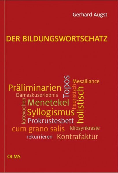 Gerhard Augst Der Bildungswortschatz