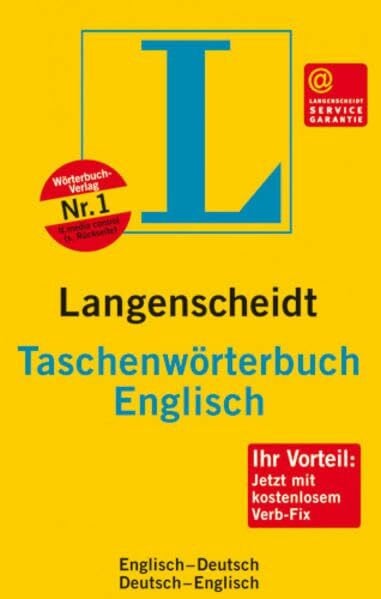Langenscheidt-Redaktion Langenscheidt Taschenwörterbuch Englisch