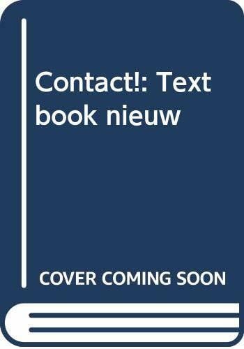 Contact!: Textbook nieuw