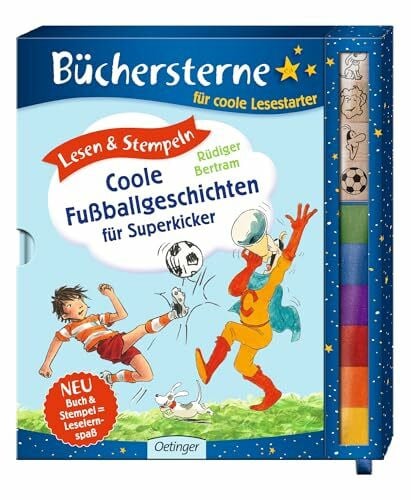 Schulmeyer, Heribert Lesen & Stempeln. Coole Fußballgeschichten für Superkicker: Büchersterne. 1./2. Klasse