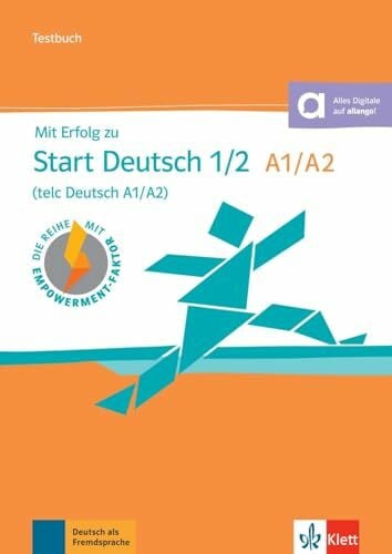 Verena Klotz Mit Erfolg zu Start Deutsch 1/2 (telc Deutsch A1/A2): Testbuch mit Audios