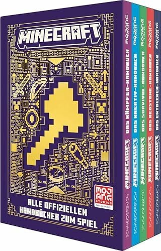 Wissnet, Matthias Minecraft Alle offiziellen Handbücher zum Spiel: Alle Handbuch-Bestseller in einem hochwertig veredelten Schuber | Das perfekte Geschenk für Gaming-Fans und Minecraft-Anfänger (Minecraft Handbuch)