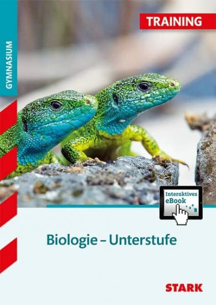 Steinhofer, Harald STARK Training Gymnasium - Biologie Unterstufe: Aufgaben mit Lösungen. Mit interaktivem eBook. Online-Code im Buch
