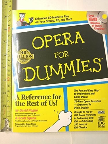 Speck, Scott Opera for Dummies