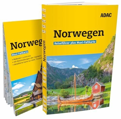 Nowak, Christian ADAC Reiseführer plus Norwegen: Mit Maxi-Faltkarte und praktischer Spiralbindung