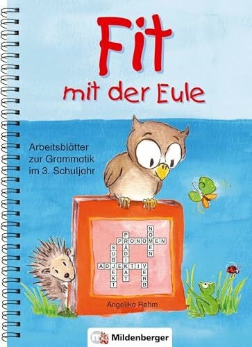 Gaida, Katrin Fit mit der Eule – 3. Schuljahr: Arbeitsblätter zur Grammatik im 3. Schuljahr: Arbeitsblätter zur Grammatik. 65 Kopiervorlagen