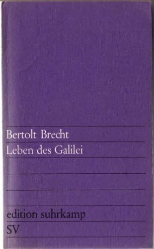 Brecht, Bertolt Leben des Galilei,