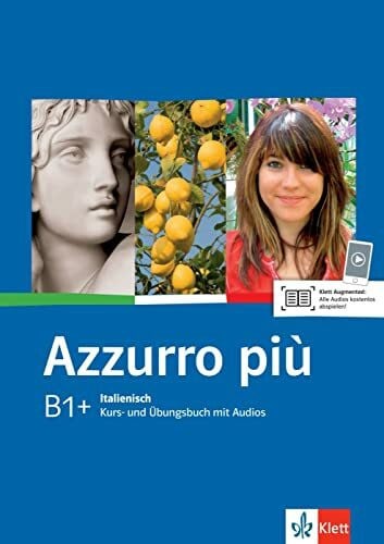 Merklinghaus, Renate Azzurro più B1+: Italienisch. Kurs- und Übungsbuch mit Audios