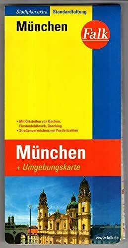 geosmile Falk Stadtplan Extra Standardfaltung München