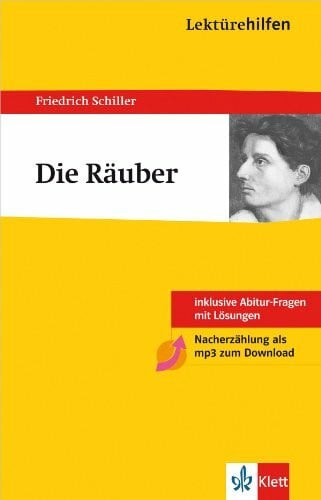 Hellberg, Wolf Dieter Klett Lektürehilfen Schiller Die Räuber: für Oberstufe und Abitur - Interpretationshilfe für die Schule