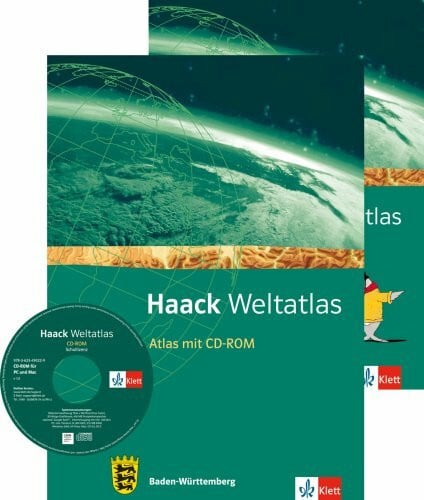 Weih, Christian Haack Weltatlas. Ausgabe Baden-Württemberg Sekundarstufe I: Atlas mit CD-ROM und Arbeitsheft Kartenlesen Klasse 5-10