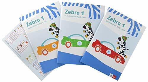 Klett Zebra 1: Buchstabenheft Plus Klasse 1 (Zebra. Ausgabe ab 2018)