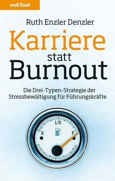 Enzler Denzler, Ruth Karriere statt Burnout: Die Drei-Typen-Strategie der Stressbewältigung für Führungskräfte
