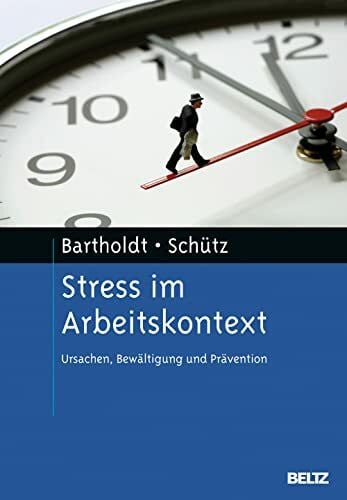Schütz, Astrid Stress im Arbeitskontext: Ursachen, Bewältigung und Prävention