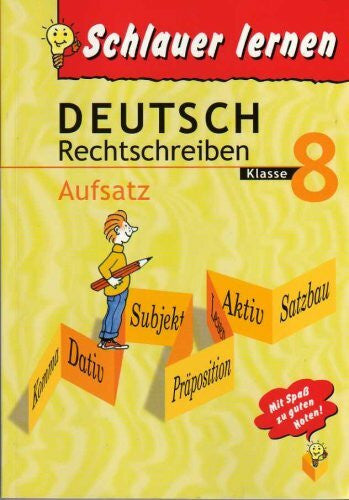 Müller Ingo und Helmut Lindzus Deutsch Rechtschreiben. Aufsatz. Klasse 8 (Schlauer lernen)