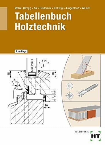 Jungebloed, Johannes Tabellenbuch Holztechnik: Mit QR-Code