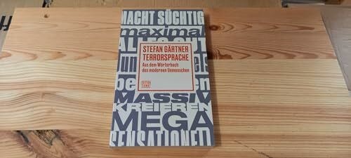 Gärtner, Stefan Terrorsprache: Aus dem Wörterbuch des modernen Unmenschen (Critica Diabolis)