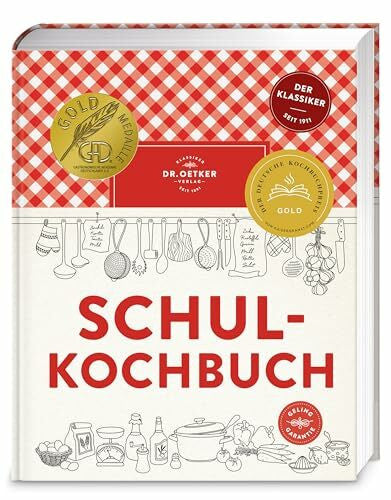 Dr. Oetker Verlag Schulkochbuch: Das aktualisierte Standardwerk für Kochanfänger und Hobbyköche. Mit Ratgeber und über 500 Rezepten. Der Bestseller und Gewinner der Goldmedaille Deutscher Kochbuchpreis 2024