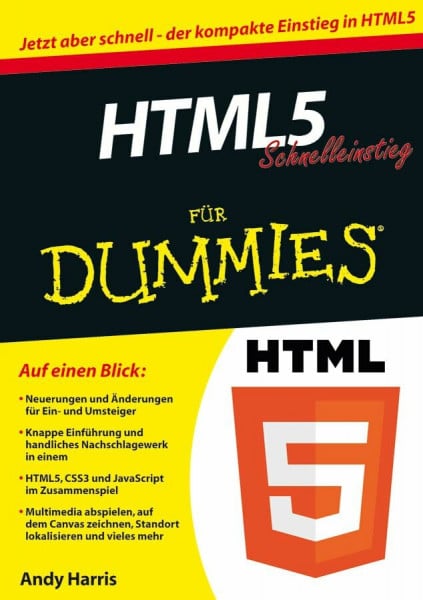 Franken, Gerhard HTML5 Schnelleinstieg für Dummies