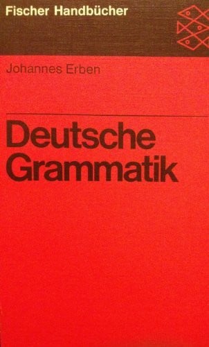 Erben, Johannes Deutsche Grammatik