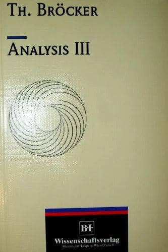 Theodor Bröcker Analysis