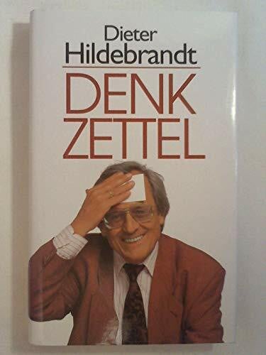 Hildebrandt, Dieter Denkzettel