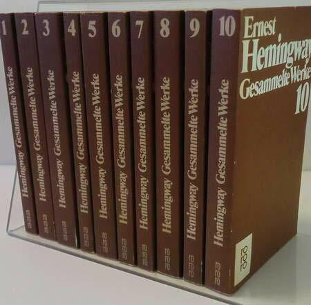 Ernest Hemingway Gesammelte Werke in 10 Bänden