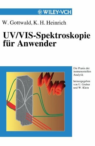 Gottwald, Wolfgang UV/VIS-Spectroskopie fur Anwender (Die Praxis der instrumentellen Analytik)