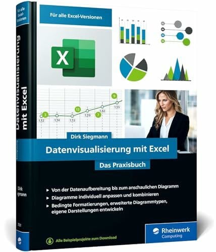 Siegmann, Dirk Datenvisualisierung mit Excel: Das Praxisbuch für ansprechende Diagramme und Grafiken