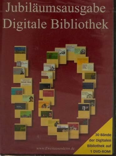 Diverse Die Digitale Jubiläumsbibliothek 1.0: 30 Bände der Digitalen Bibliothek auf 1 DVD-ROM