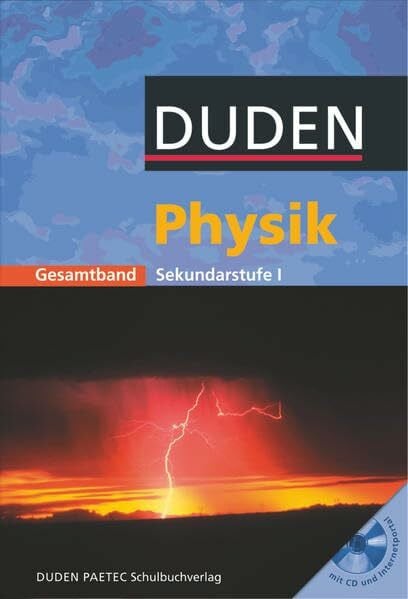 Schmidt, Gerd-Dietrich Physik, Gesamtband Sekundarstufe I, m. CD-ROM